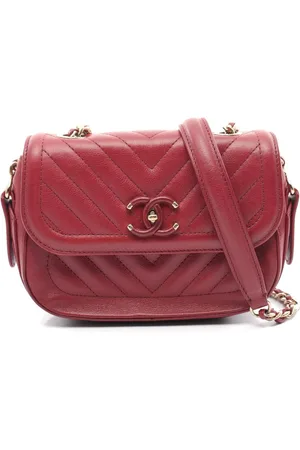 CHANEL 2018-2019 Chevron flap shoulder bag