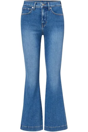 VERONICA BEARD Carson high-waisted flared jeans