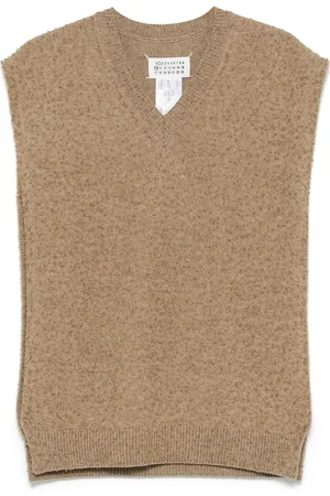 Maison Margiela Piled-knit vest