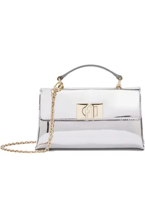 Furla Metallic-finish mini bag