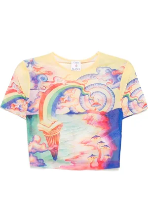Casablanca Baby mesh T-shirt