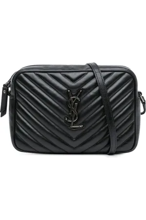 Saint Laurent 2010-2020 Quilted Calfskin Tassel Lou Camera Bag crossbody bag