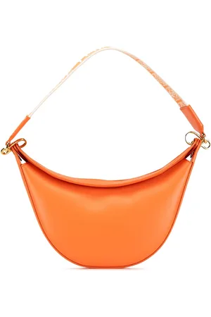 Loewe 2022 Small Leather Luna hobo bag