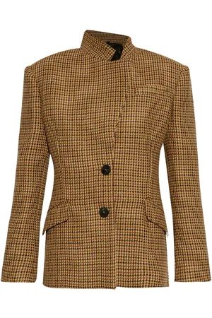 The Attico Houndstooth blazer