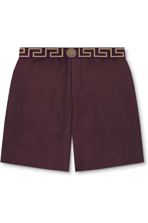 VERSACE Greca Border swim shorts