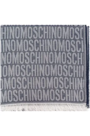 Moschino Logo-jacquard scarf