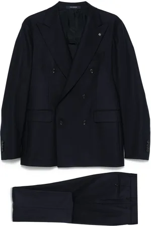 TAGLIATORE Brooch-detail suit