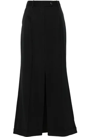 Viktor & Rolf Wool maxi high-waisted skirt