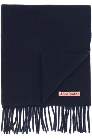 Acne Studios Fringed wool scarf