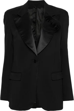 Viktor & Rolf Crepe single-breasted blazer