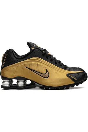 Nike Shox R4 " /Metallic Gold" sneakers