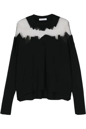 Viktor & Rolf Semi-sheer panel sweater
