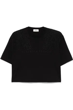 Elisabetta Franchi Embroidered T-shirt