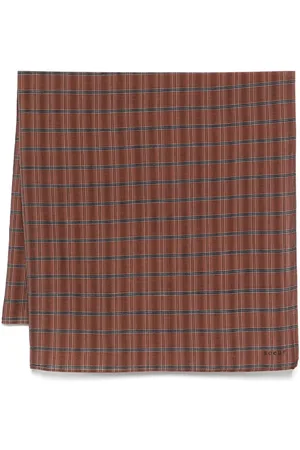 Soeur Check-pattern scarf
