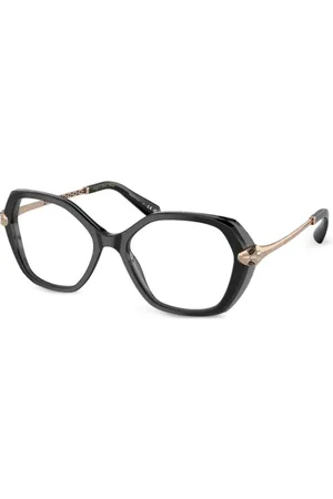 Bvlgari Hexagon-frame glasses