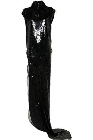 Rick Owens Edfu T sequined maxi dress
