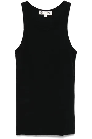 ÉTERNE Ribbed tank top