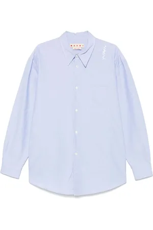 Marni Logo-embroidered shirt