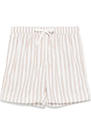 ELEVENTY Striped swim shorts