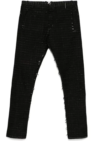 UNDER CONSTRUCTION Distressed trouser