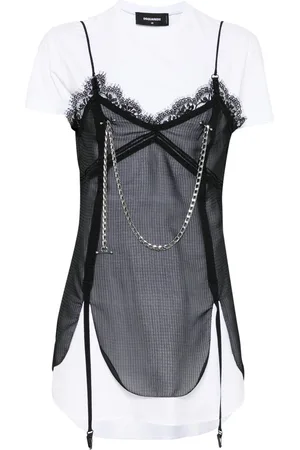 Dsquared2 Pierced Apron dress