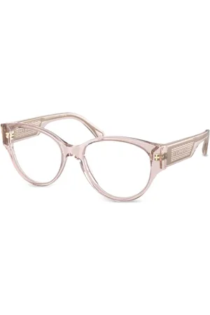 Bvlgari Vista round-frame glasses