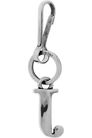 Balenciaga Letter-charm keyring