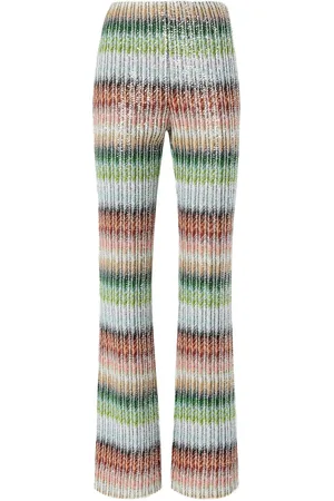 Missoni Zigzag-pattern straight trousers