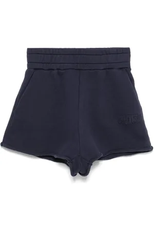 Autry Jersey-texture track shorts
