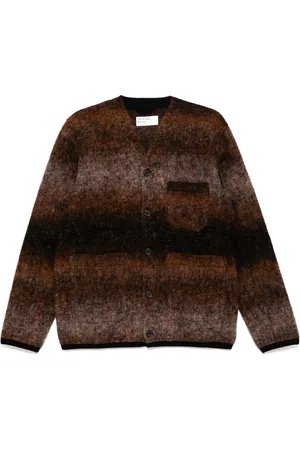 Universal Works Ombre fleece cardigan