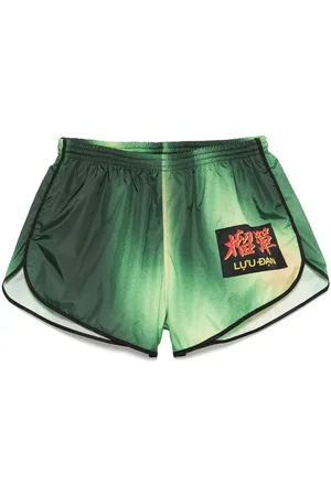 LU’U DAN Retro running shorts