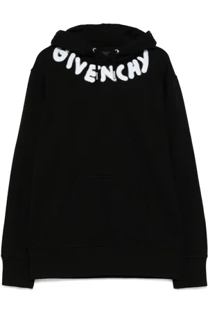 Givenchy Graffiti-effect logo print hoodies