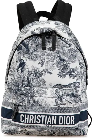 Dior 2021 Small Nylon Technical Fabric Toile De Jouy Diortravel backpack