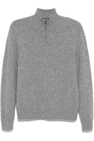 James Perse Cashmere Half Zip sweater