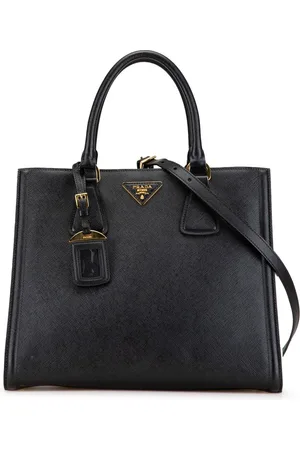 Prada 2010-2023 Saffiano Lux Bicolor satchel
