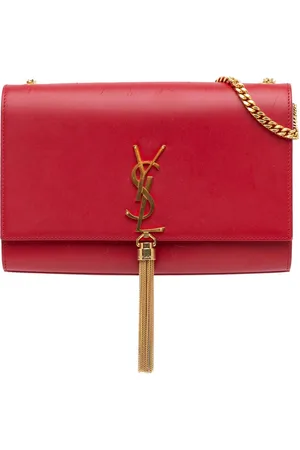 Saint Laurent 2018 Medium Smooth Calfskin Classic Monogram Kate Tassel crossbody bag