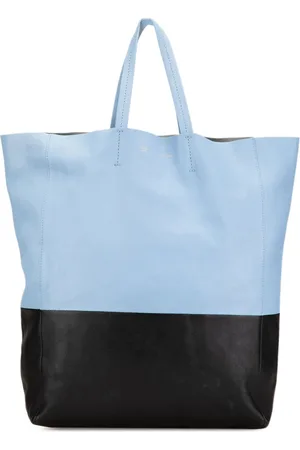 Céline 2013 Bicolor Leather Vertical Cabas tote bag