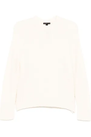 James Perse Cashmere Boucle Mock Neck sweater