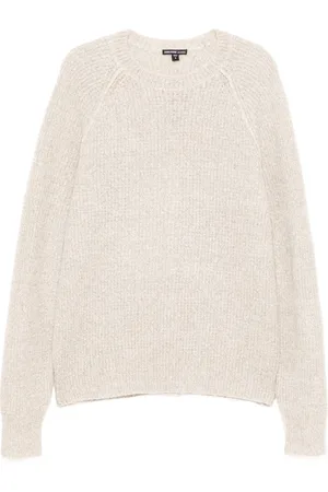 James Perse Cashmere Knit Raglan Crew sweater