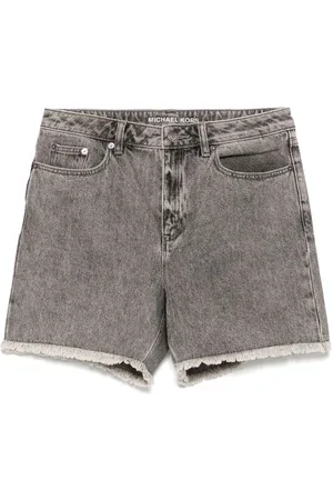 Michael Kors Fringed denim shorts