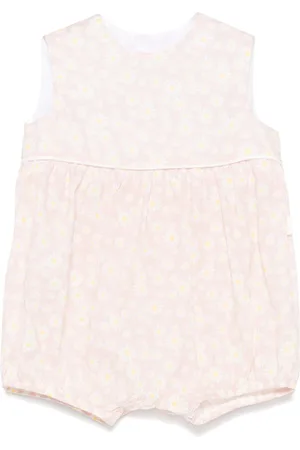 Il gufo Floral-print body