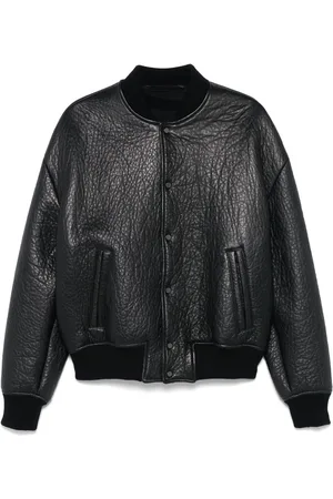 SALVATORE SANTORO Leather bomber jacket