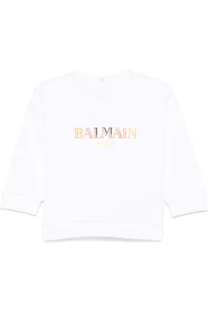 Balmain Logo-embroidered sweatshirt