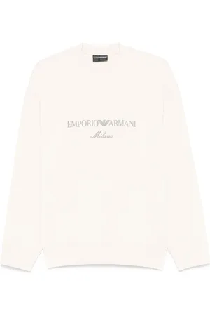 Emporio Armani Embroidered-logo sweatshirt