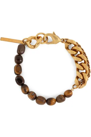 DRIES VAN NOTEN Stone chain bracelet