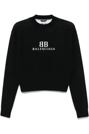 Balenciaga Jacquard-logo sweater