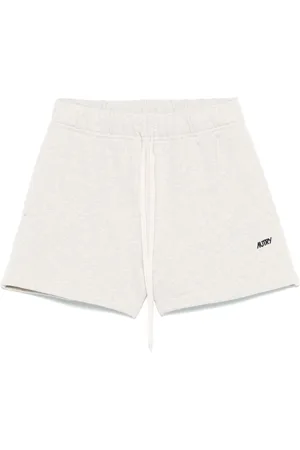Autry Embroidered-logo shorts