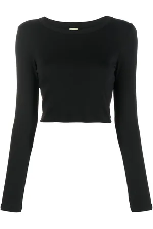 Flore Flore Cropped organic-cotton lT-shirt