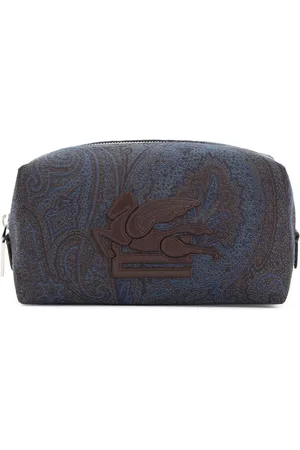Etro Pegaso-appliqué wash bag