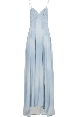 ERMANNO SCERVINO Lace-appliqué maxi dress